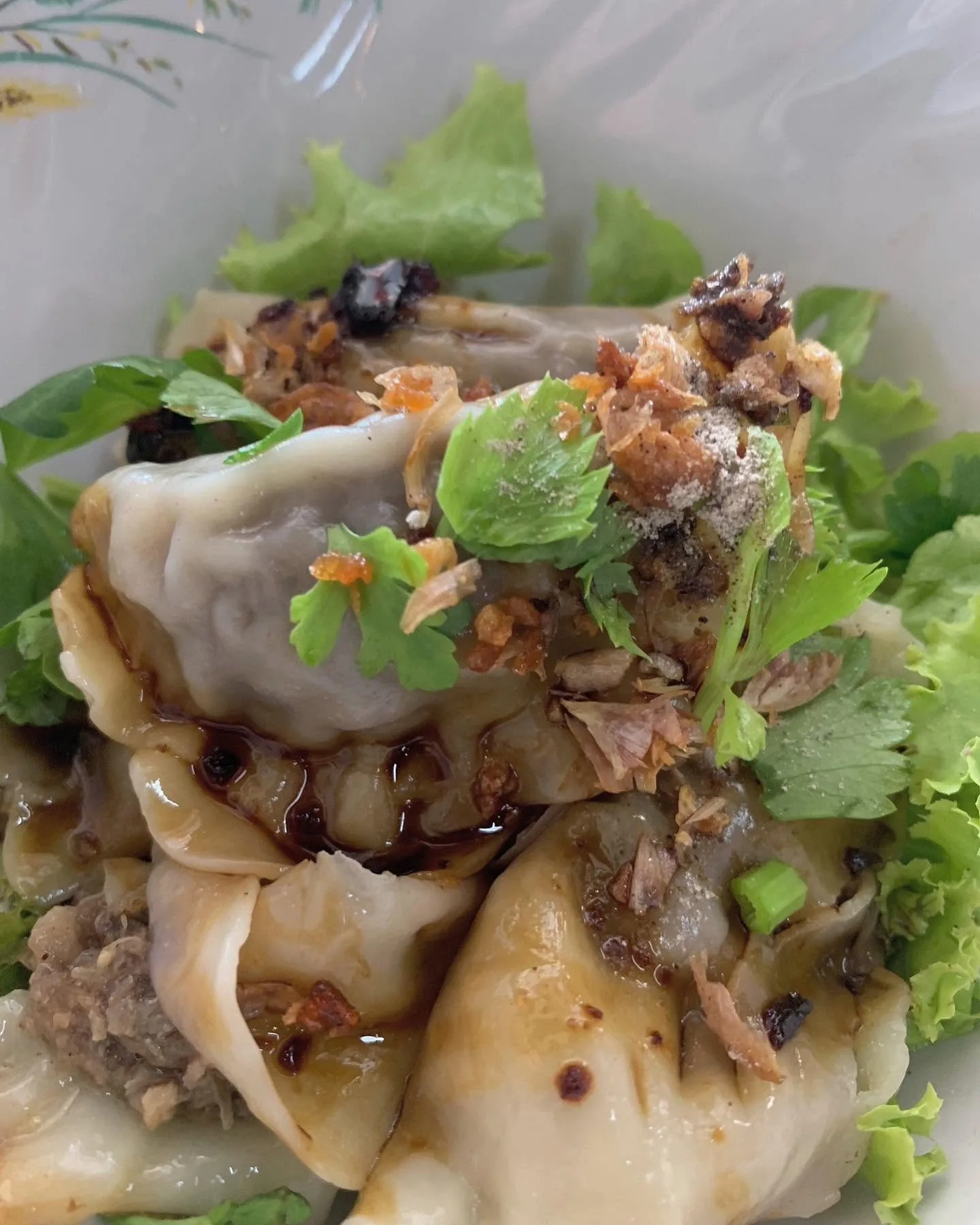 เกี๊ยวเนื้อ / Beef wontons